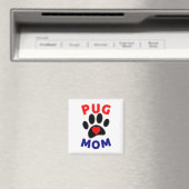 Aimant Carlin Maman Chien Maman Dessin (In Situ (Lave-vaisselle))