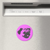 Aimant Carlin noir (In Situ (Lave-vaisselle))