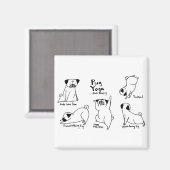 Aimant Carlin Yoga (Recto/Verso)