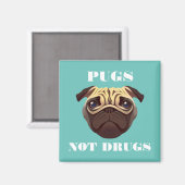 Aimant Carlins et non drogues (Recto/Verso)