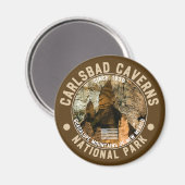Aimant Carlsbad Caverns in New Mexico (Recto/Verso)