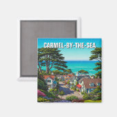 Aimant Carmel-by-the-sea (Recto/Verso)