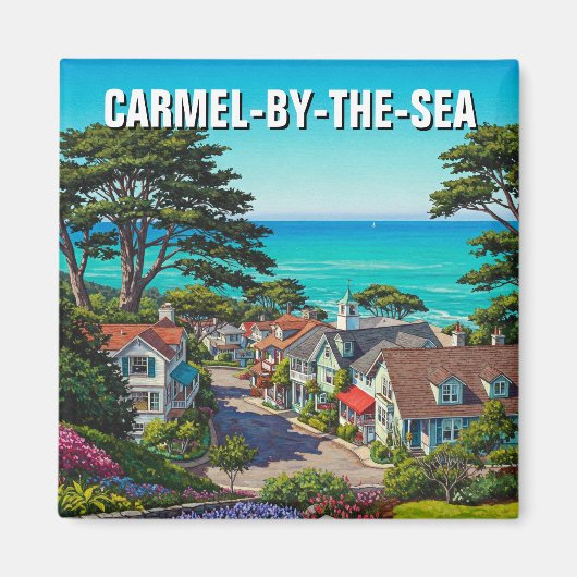 Aimant Carmel-by-the-sea (Devant)