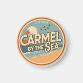 Aimant Carmel by the sea beach california pacific coast (Devant)