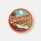 Aimant Carmel by the sea beach california pacific coast (Devant)