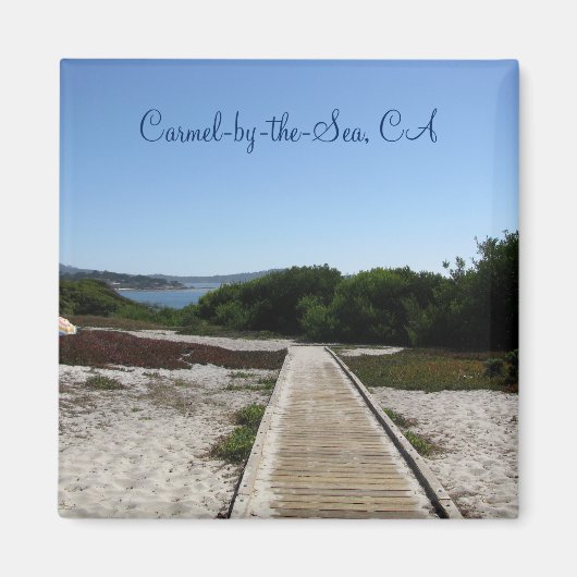 Aimant Carmel-by-the-Sea, CA - Chemin vers l'océan (Devant)