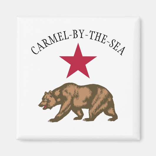 Aimant Carmel-by-the-Sea, Californie (Devant)