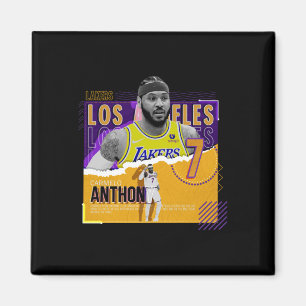 Aimant Carmelo-anthony -basketball-papier-affiche-lakers