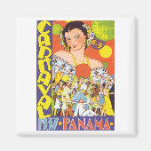 Aimant Carnaval au Panama (Devant)