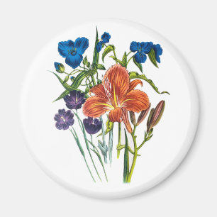 Aimant Carnaval de fleurs