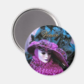 Aimant Carnaval de Venise (Recto/Verso)