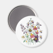 Aimant Carnaval des fleurs (Recto/Verso)