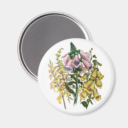 Aimant Carnaval des fleurs (Recto/Verso)