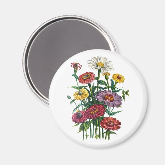 Aimant Carnaval des fleurs (Recto/Verso)