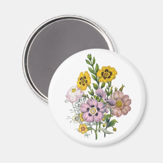 Aimant Carnaval des fleurs (Recto/Verso)