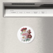 Aimant Carnaval des fleurs (In Situ (Lave-vaisselle))