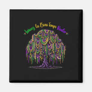 Aimant Carnaval Mardi Gras Bead Tree New Orleans 2025 Pou
