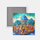 Aimant Carnegie Centre, Downtown East Side Vancouver (Recto/Verso)