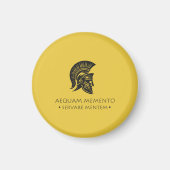 Aimant Carnet spiral Aequam memento servare mentem (Devant)