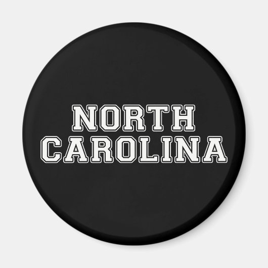 Aimant Caroline du Nord (Devant)