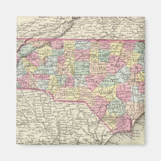 Aimant Caroline du Nord 4 (Devant)