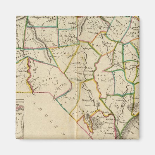 Aimant Caroline du Nord 5 (Devant)