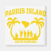 Aimant Caroline du Sud Île Parris (Devant)