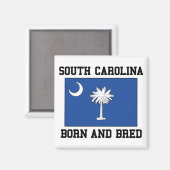 Aimant Caroline du Sud née (Recto/Verso)