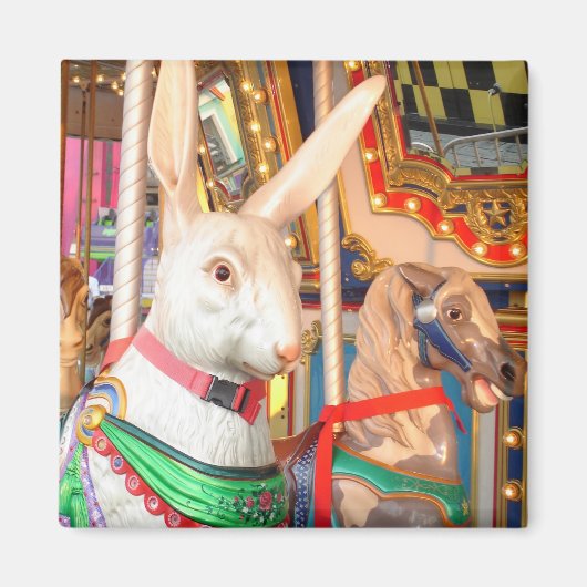 Aimant Carousel Rabbit (Devant)