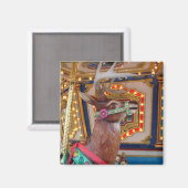 Aimant Carousel Reindeer (Recto/Verso)