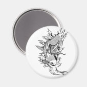 Aimant Carpa Koi (Recto/Verso)