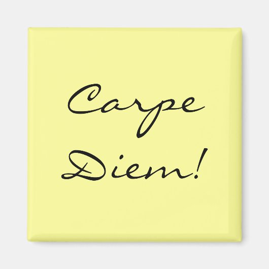 aimant Carpe Diem (Devant)