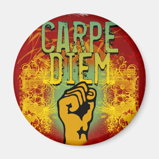 Aimant Carpe Diem (Devant)