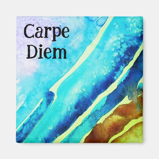 Aimant Carpe diem (Devant)