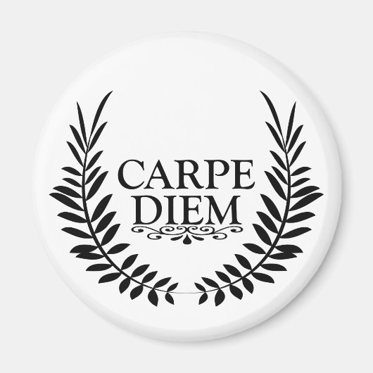 Aimant Carpe diem (Devant)