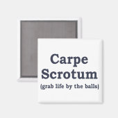 Aimant Carpe Scrotum (Recto/Verso)