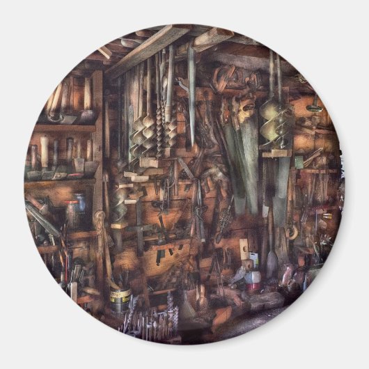 Aimant Carpenter - C'est beaucoup d'outils (Devant)