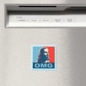 Aimant Carré d'aimant Jesus OMG (In Situ (Lave-vaisselle))
