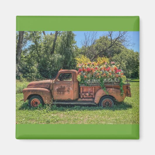 Aimant Carré de 2 pouces (Devant)