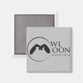 Aimant Carré de 2 pouces (Recto/Verso)