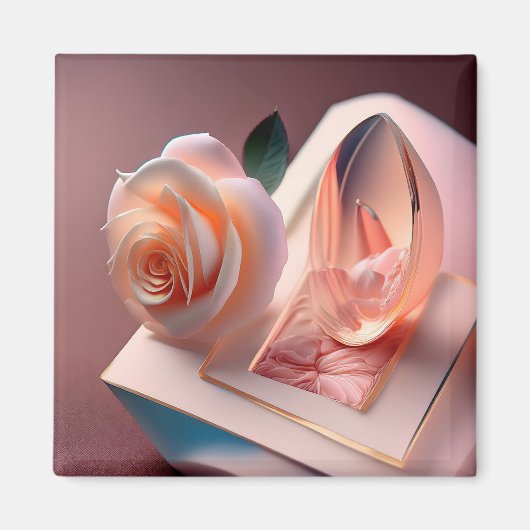 Aimant Carré de 2 pouces (Devant)