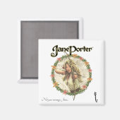 Aimant Carré de 2 pouces (Recto/Verso)