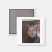 Aimant carré de 2 pouces (Recto/Verso)