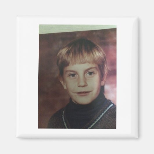 Aimant carré de 2 pouces (Devant)