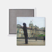 Aimant Carré de Birmingham Victoria (Recto/Verso)