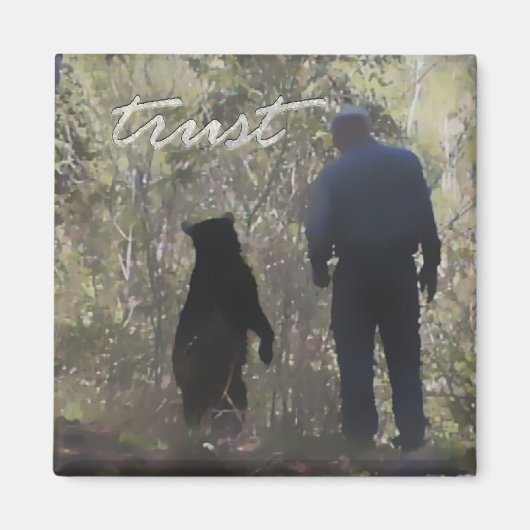 Aimant Carré de confiance - Denise Beverly (Devant)