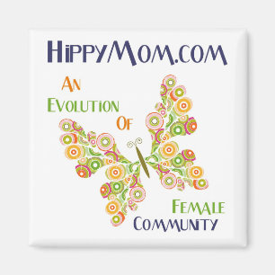 Aimant carré de HippyMom