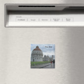 Aimant Carré de la cathédrale en Pise, Italie (In Situ (Lave-vaisselle))