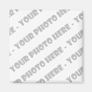 Aimant carré de photo - créez vos propres