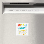 Aimant Carré de vacances de croisière (In Situ (Lave-vaisselle))